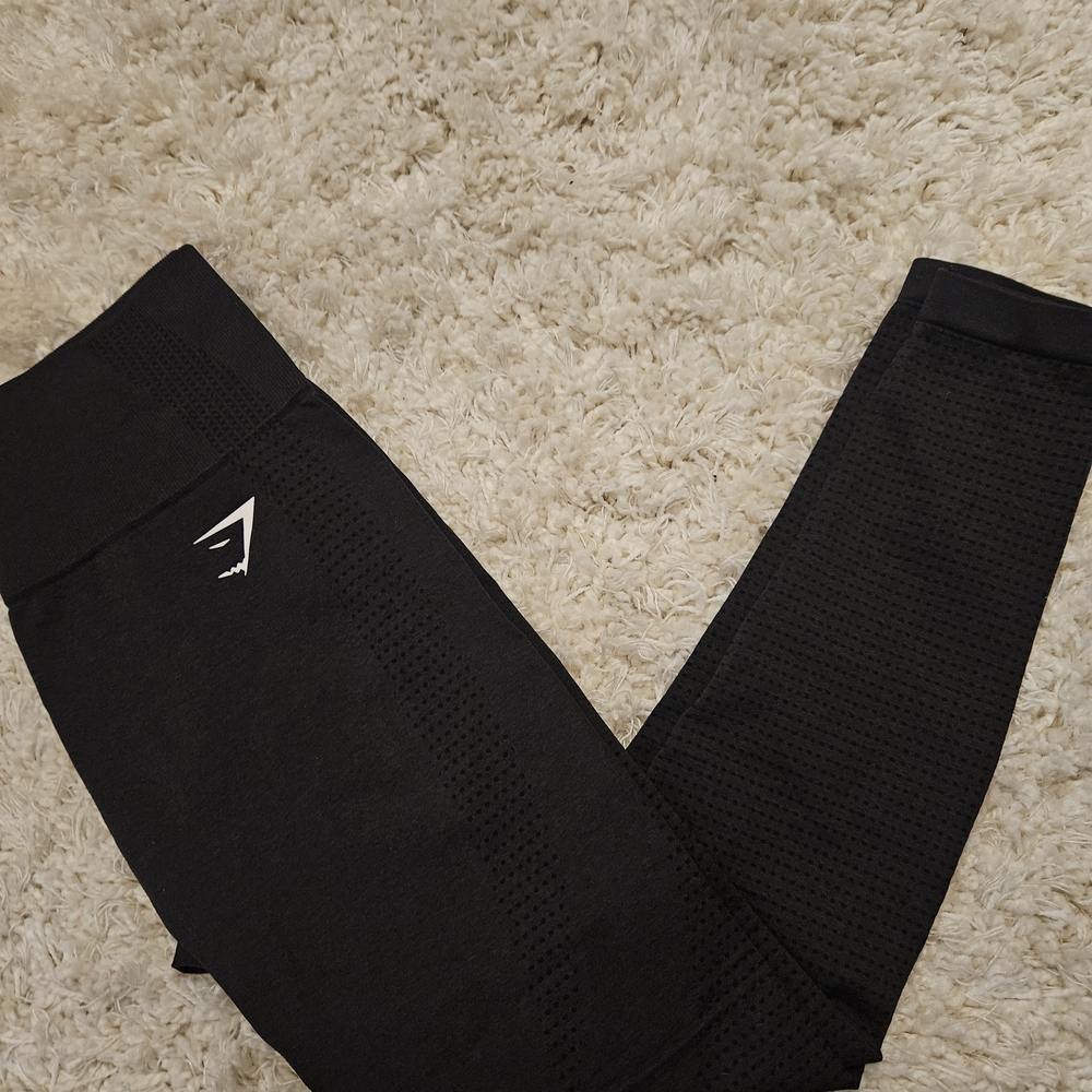 Gymshark Vital Seamless Black Leggings